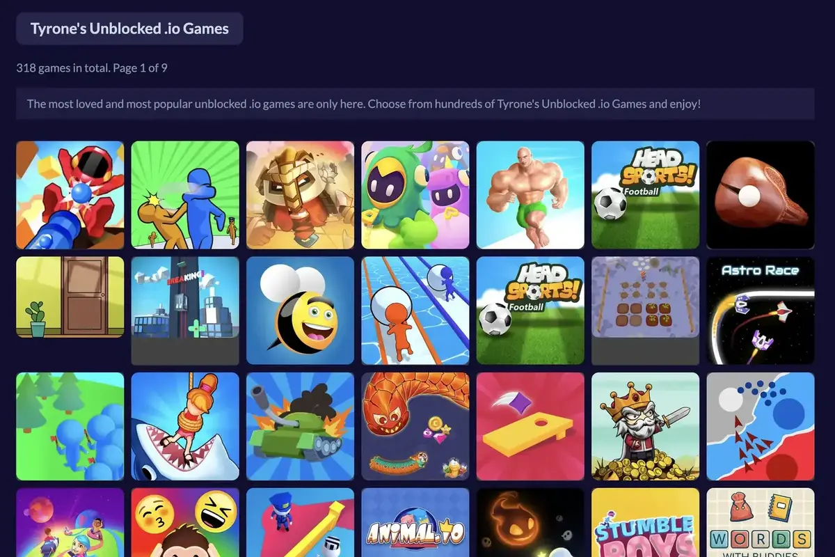 Tyrone Unblocked Games - Play Free Online Games Now!