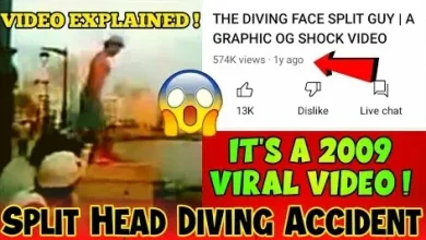 Face Split Diving Accident: Shocking Real Footage