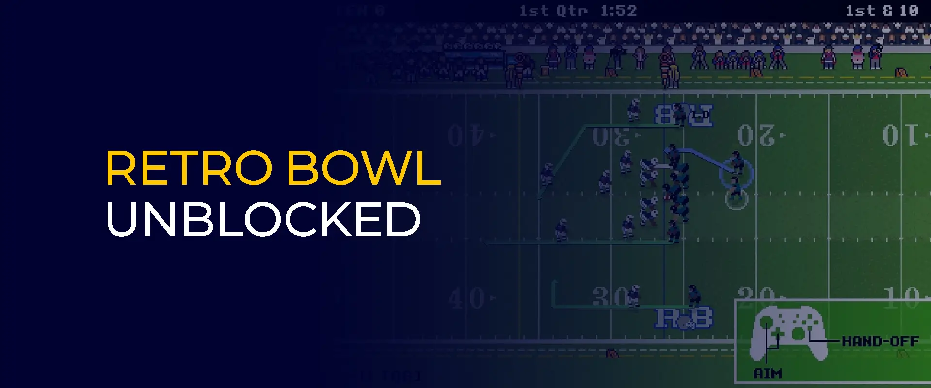 Retro Bowl Unblocked GitHub – Play Instantly Online!